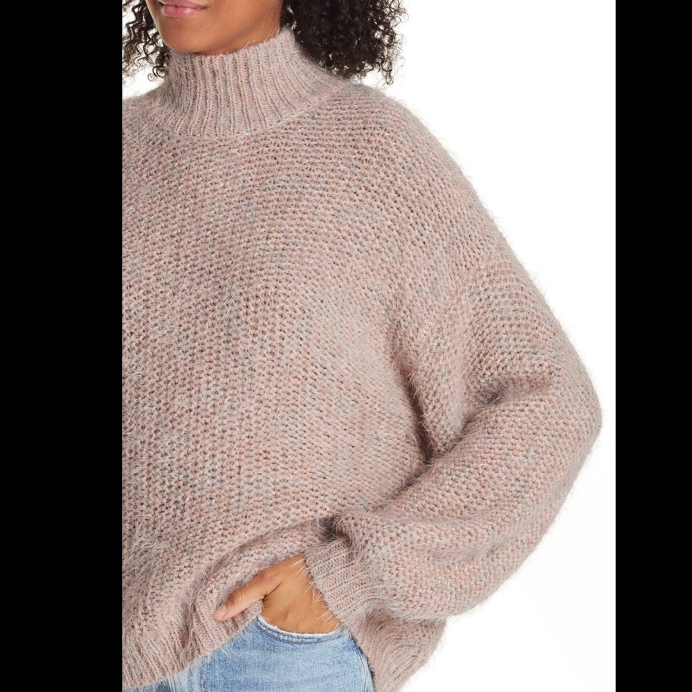⭐️ NWT Joie Markita sweater pink sky XL - Picture 3 of 5